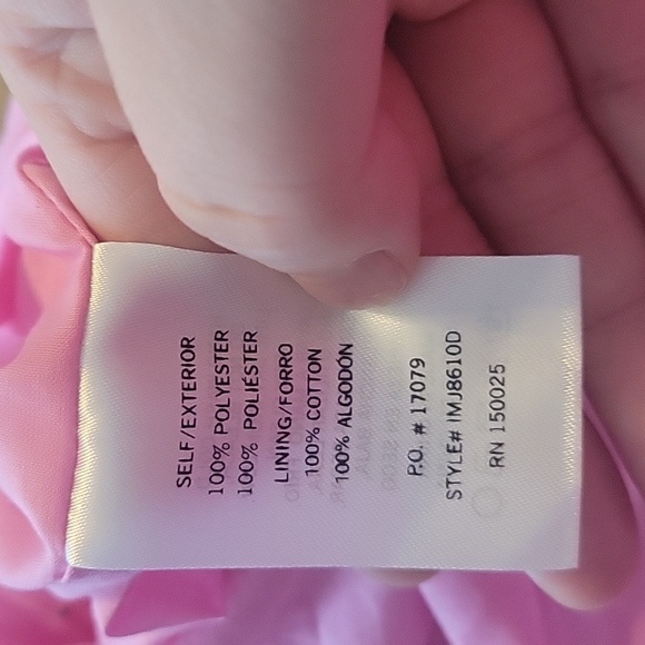 NWT Emory Park Pink Midi Straopy Dress Size Small - Picture 7 of 7